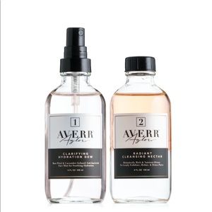NIB Averr Aglow Cleansing Nectar and Hydration Dew No 1 & No 2